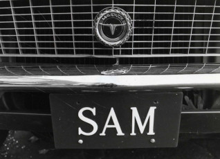 Francis’s license plate on his car