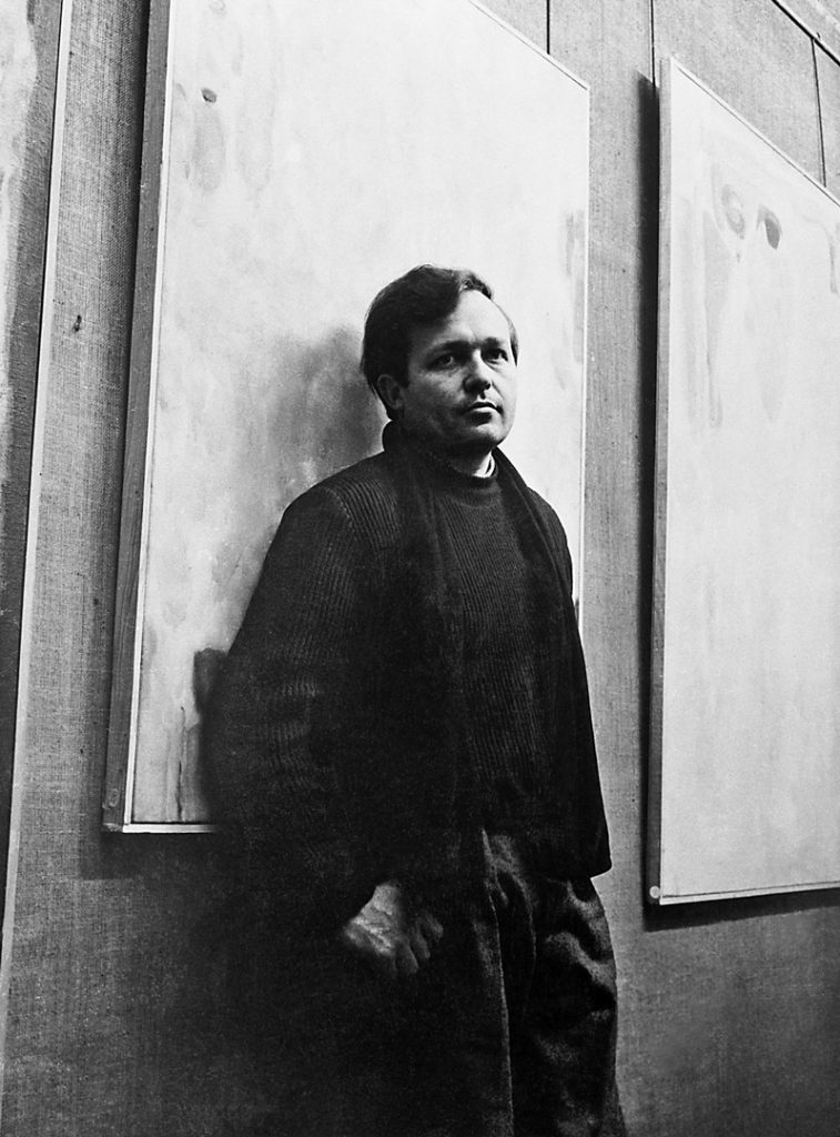 Francis at Galerie Nina Dausset, Paris, 1952